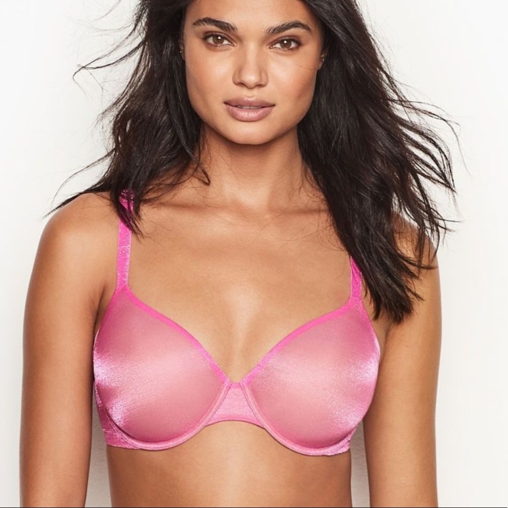 VS 34DDD 36D 36DD PERFECT COVERAGE LINED BRA SHINE